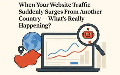 When Your Website Traffic Suddenly Surges From Another Country — What’s Really Happening?